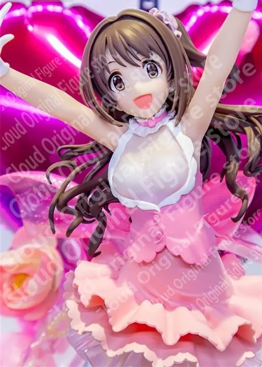In Stock Original Banpresto THE IDOLMASTER Shimamura Uzuki Stage Bye Stage PVC 22cm Action Figure Model Toys Hobby