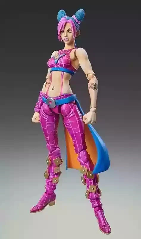 Jojo'S Bizarre Adventure Super Action Statue - Jotaro Kujo (Diamond Is Unbreakable) & Yoshikage Kira Figure Set