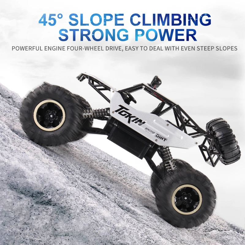 Oike RC-Auto, ferngesteuertes Kletterfahrzeug, für den Außenbereich, Geländewagen, 4WD, Renn-Driftautos, Spielzeug, Geschenk für Kinder und Erwachsene