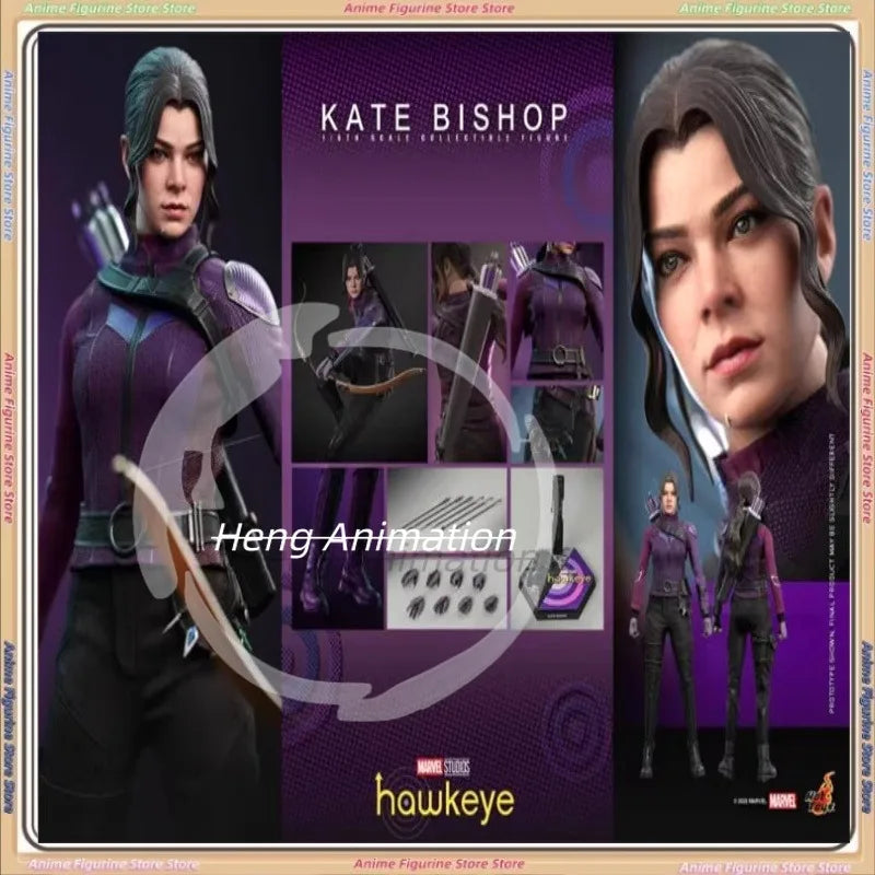 Stock HOTTOYS HT TMS074 1/6 Marvel Female Hawkeye Kate Bishop Gift Ornament Collectible