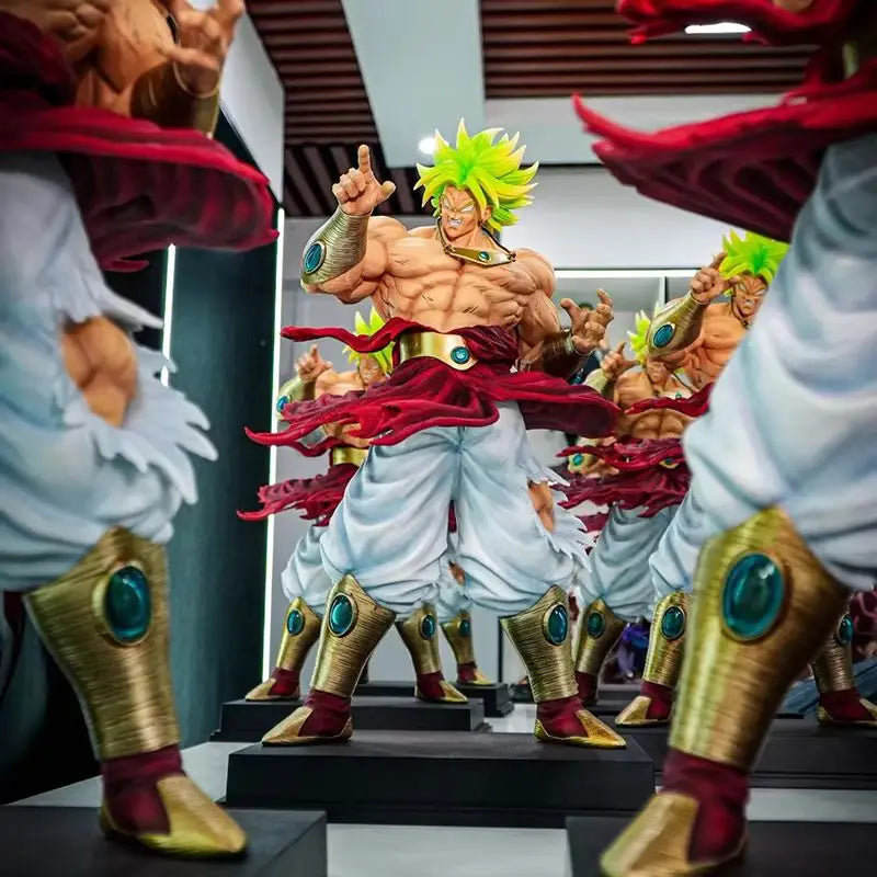 Dragon Ball Z Jt Statue Broly Figur Ssj3 Broly Super Saiyajin PVC Actionfiguren 50cmcollection Mode Spielzeug Geschenke