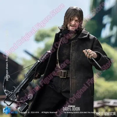 In Stock 100% Original HIYA 1/12 The Walking Dead Daryl Dixon Exquisite Super Series Anime Action Collection Figures Model Toys