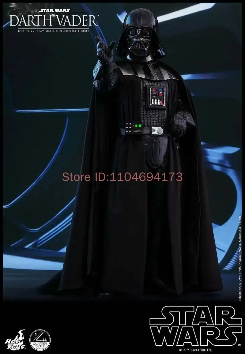 HotToys Star Wars Darth Vader 1/4 Scale Articulated Action Figure Special Edition LED Light up Stand QS013 Collectible Toy