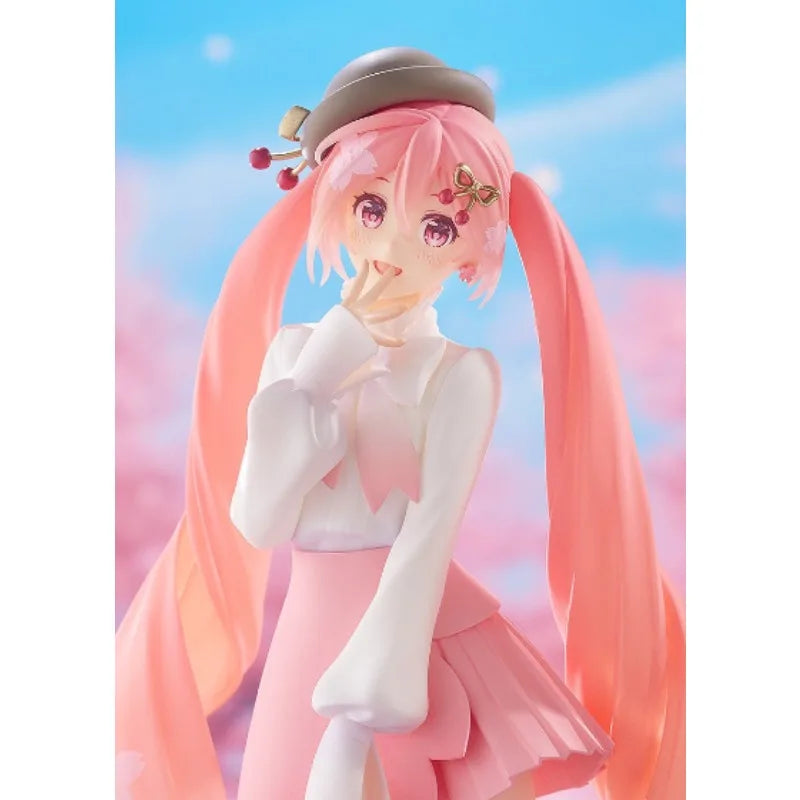 GSC Genuine POP UP PARADE Anime Figure Flower-viewing Outfit Action Figure Toys for Boys Kids Gift Collectible Model Ornaments