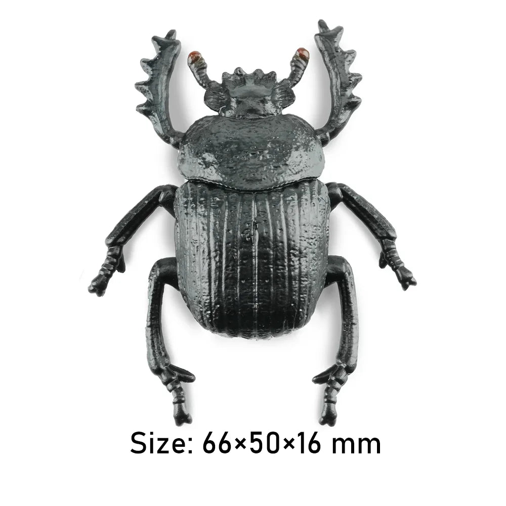 Toymany Simulation Insect & Beetle Wasp Animal Model Toy Mini Figures Dolls Action Figurines Toys Children Gift Cake Decor