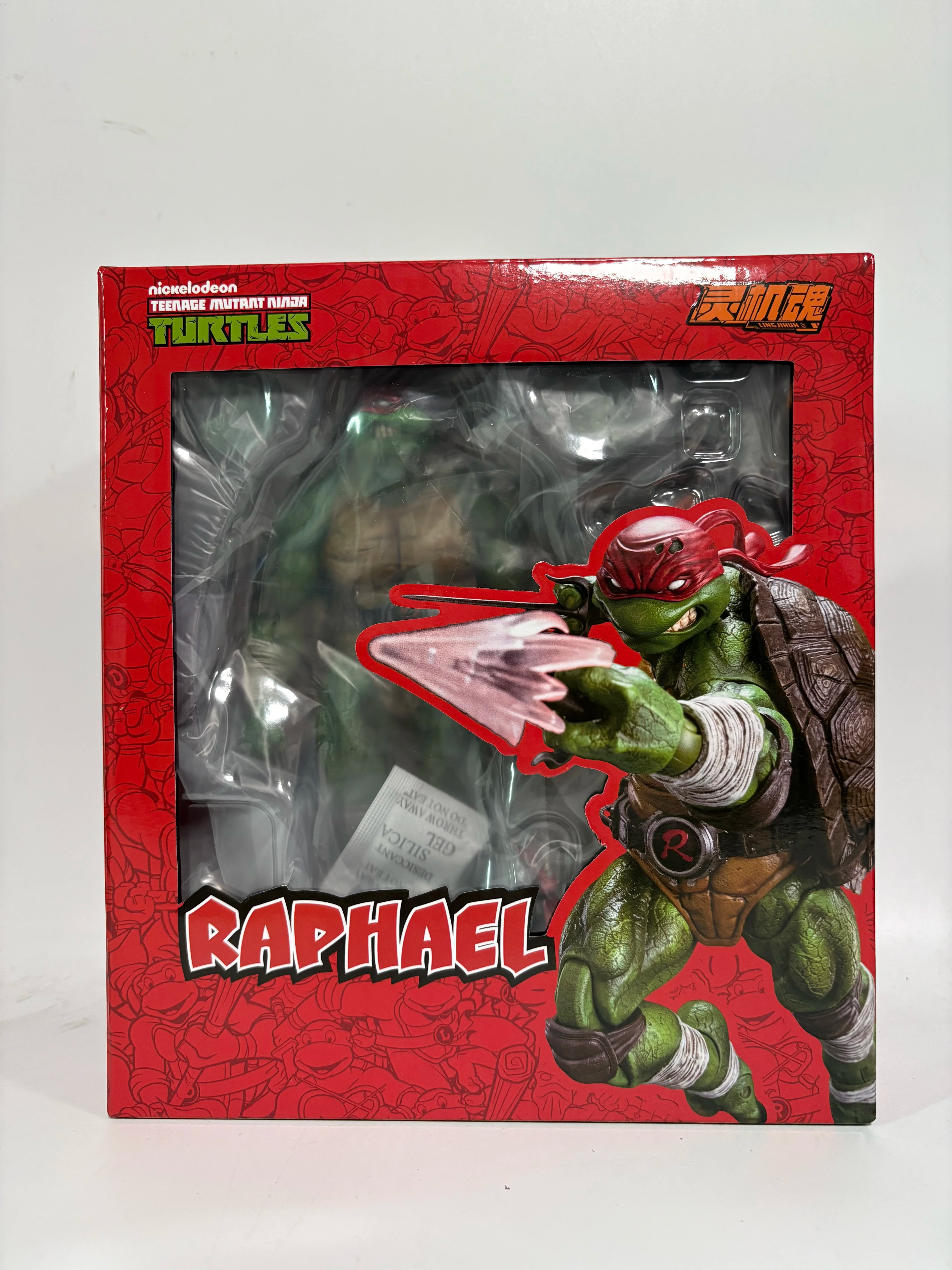 In Stock LING JIHUN Ninja Turtles Raphael Leonardo TMNT 1/12 Action Figures Toy Gift Collection 【Send within 24 hours】
