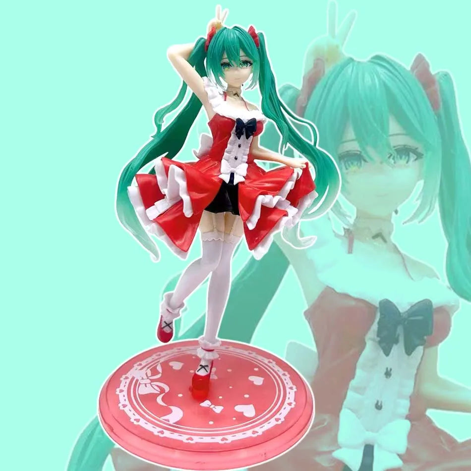 TAITO FURYU Original Anime Figur Hatsune Miku Die Künstlerin Bunny Girl Actionfigur Spielzeug für Kinder Geschenk Sammlermodell Puppen