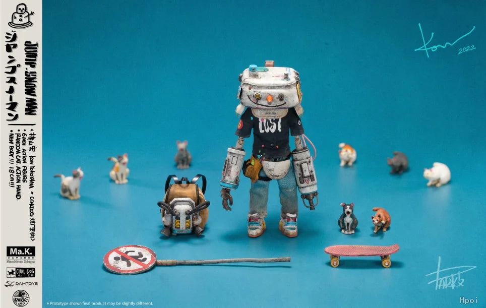 【MT】Original CoalDog DAMTOYS CS022 Jump Snowman 1/6 Action Figure Model Collection