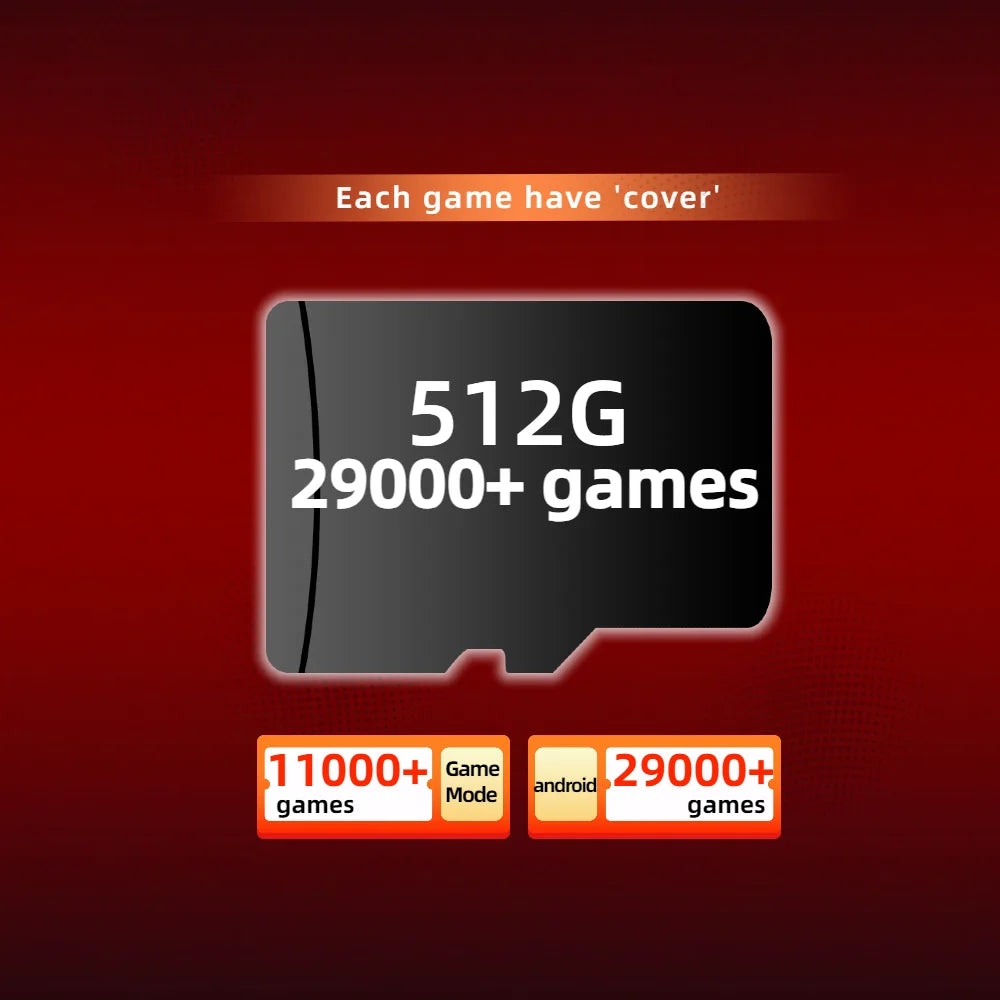 TF Game Card For Retroid Pocket 4 Pro Retro Games PS2 PSP PS1 Android Portable Console Gaming Memory SD H-Speed Cards 1Tb 512G
