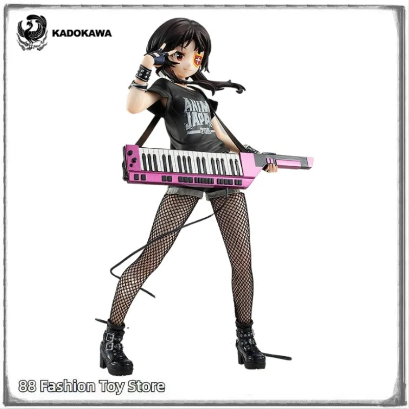 In Stock Original KADOKAWA KDcolle Kono Subarashii Sekai Ni Shukufuku O! Megumin Rock Anime Figure Toy Gift Ornament