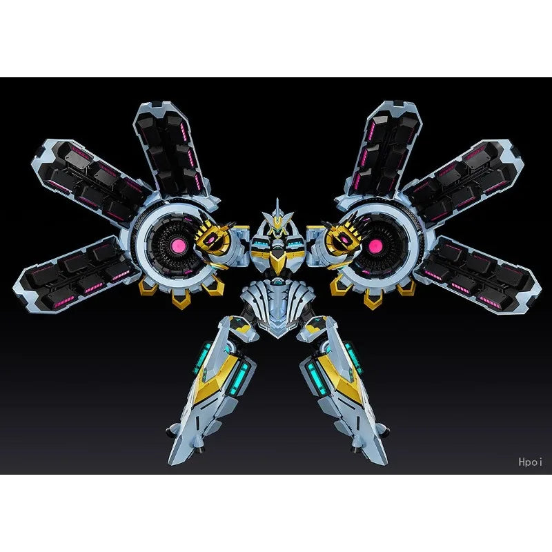 GSC Original PLAMAX Yu-Gi-Oh! Series The Heavenly Thunder Chokes Zeus Anime Action Figure Model Toys Ornaments Gifts Fo Boys