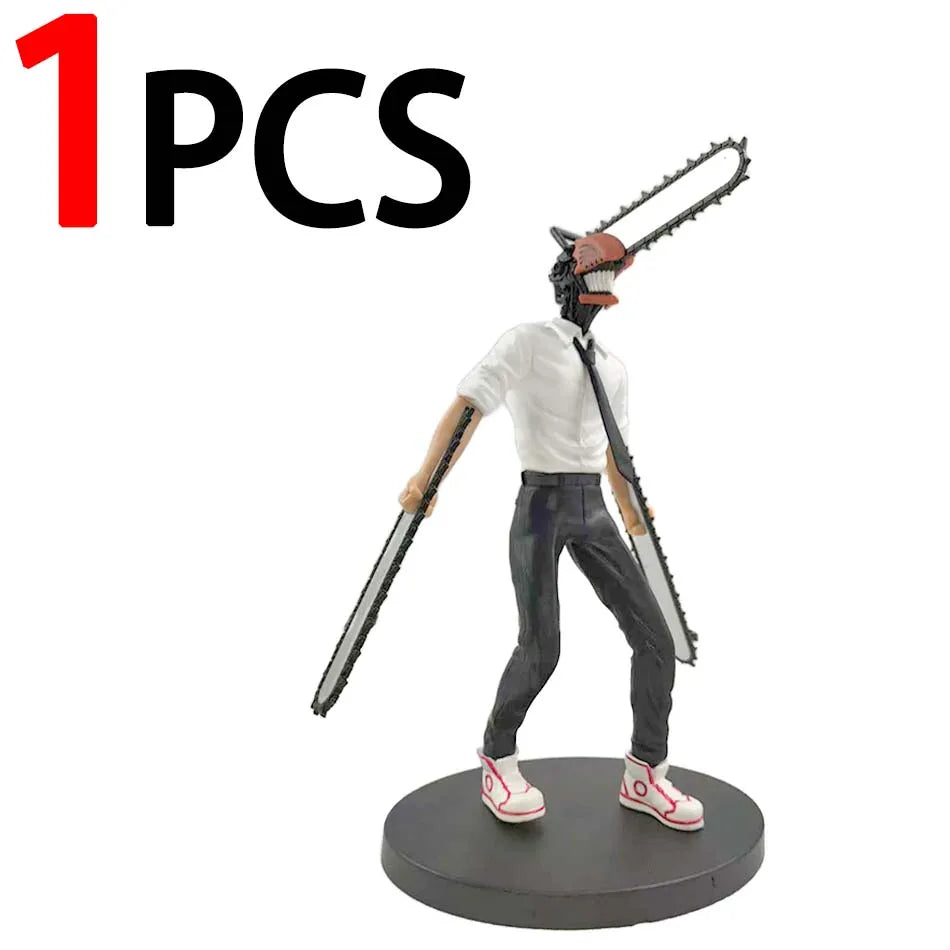 Neue Chainsaw Man Lacey/Power/Denji Anime Actionfigur PVC Chainsaw Man Noodle Stopper Figurine Erwachsenensammlung Modell Spielzeug