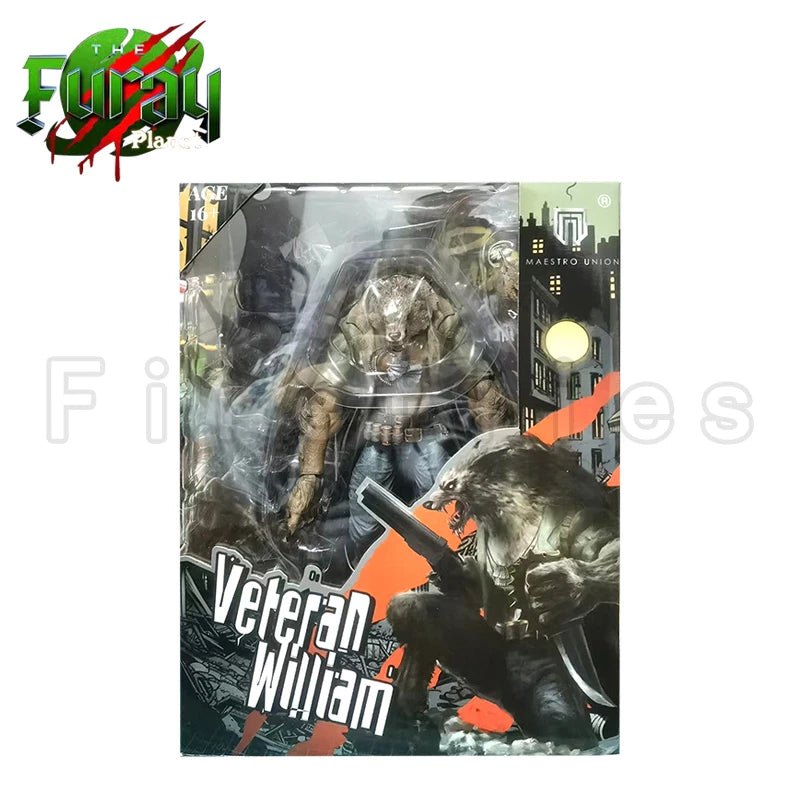 1/12 7.7inches Jiang Meng Action Figure Furayplanet Series Veteran William Anime Model