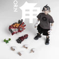 【Original】D_ONE STUDIO Dragon Year Limit BLACK HORN 1/12 Scale Trendy Action Figures Collectibles Models