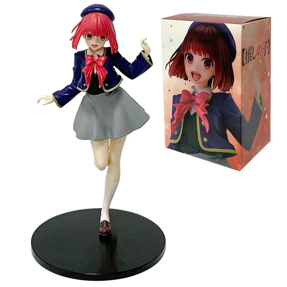 18CM Anime  Arima Kana Figure Hoshino Ai Coreful Figure B-Komachi ver School Uniform Model Toy Gift Aciton Figure