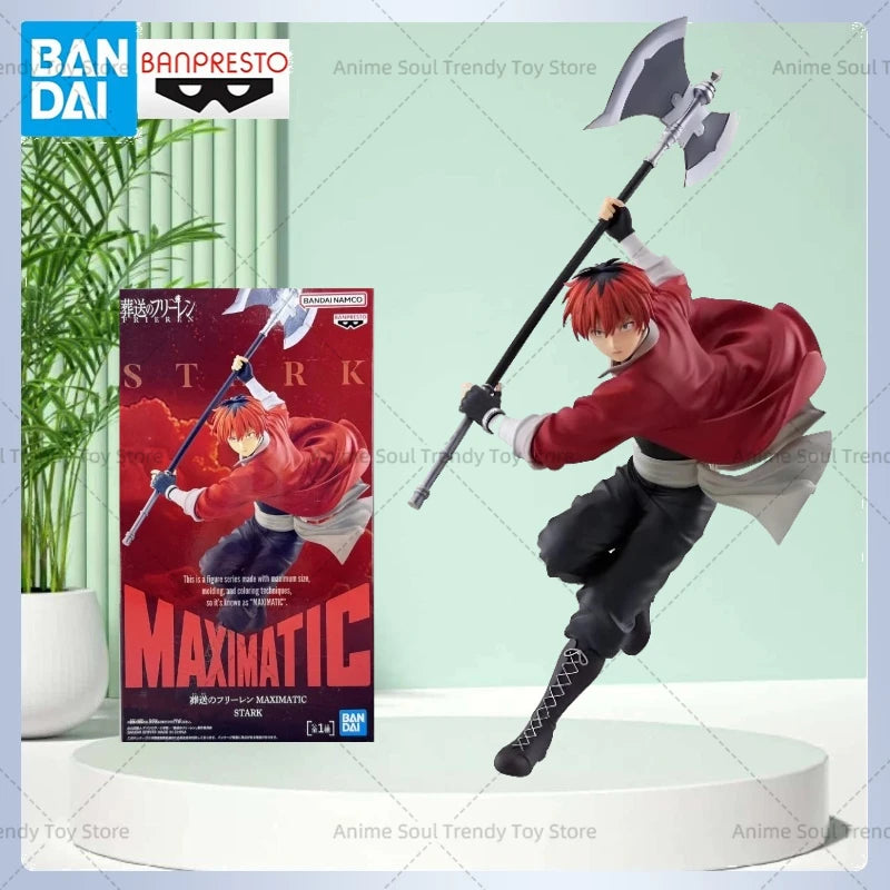 In Stock Original BANDAI Banpresto MAXIMATIC Frieren Beyond Journey's End Stark Anime Figures Action Model Toys AS