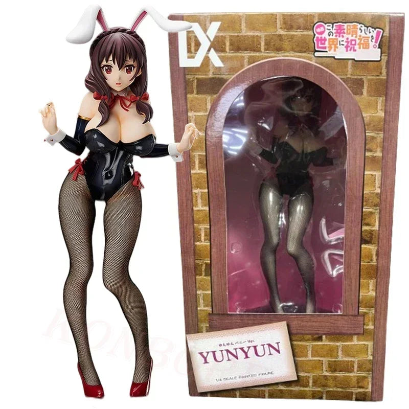 KonoSuba God's Blessing on this Wonderful World! Aqua Anime Girl Figure Megumin/Yunyun/Darkness Action Figure Model Doll Toys