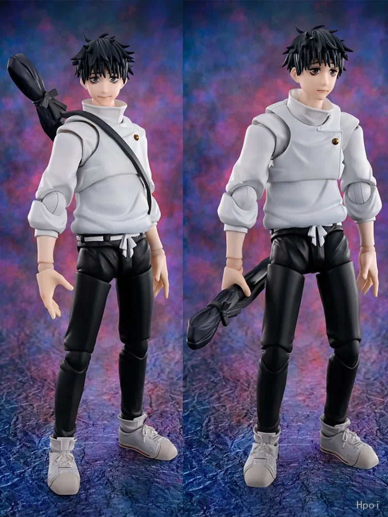 Bandai Genuine S.H.F Series Jujutsu Kaisen 0: The Movie‌ Gojo Satoru Geto Suguru Fighting Magician Action Figures Model Toys