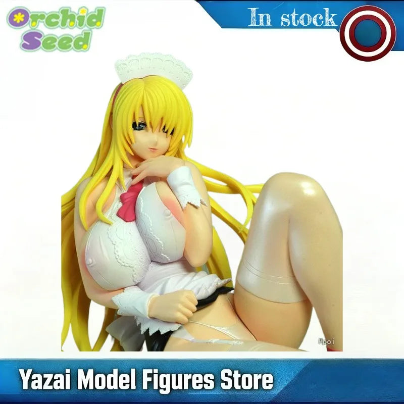 In Stock Original Orchid Seed Chichinoe+ Plus Cover Girl Blonde Hair Ver. 1/6 23cm PVC Anime Figure Toy Gift Ornament