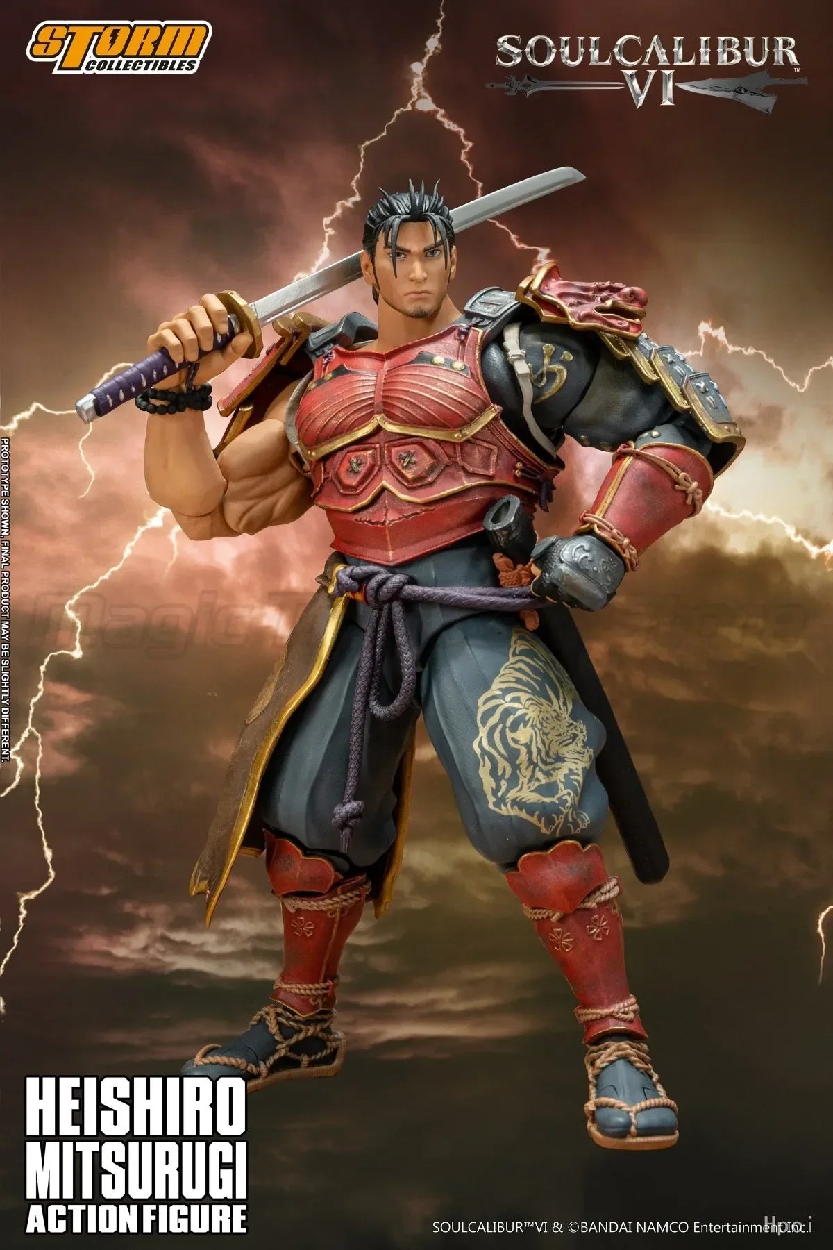 【MT】In Stock Original Storm Collectibles SOULCALIBUR VI HEISHIRO MITSURUGI Action Figure Model Toy Gift