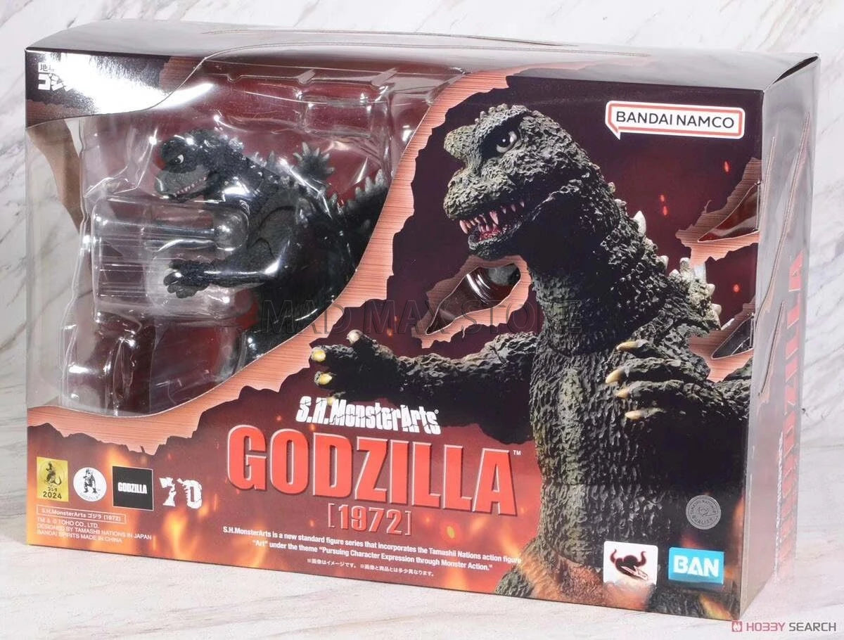In Stock Bandai S.H.MonsterArts SHM Godzilla 1972 1954 2000 2002 2004 Animation Action Gift Collection Toys Figure Model Figures