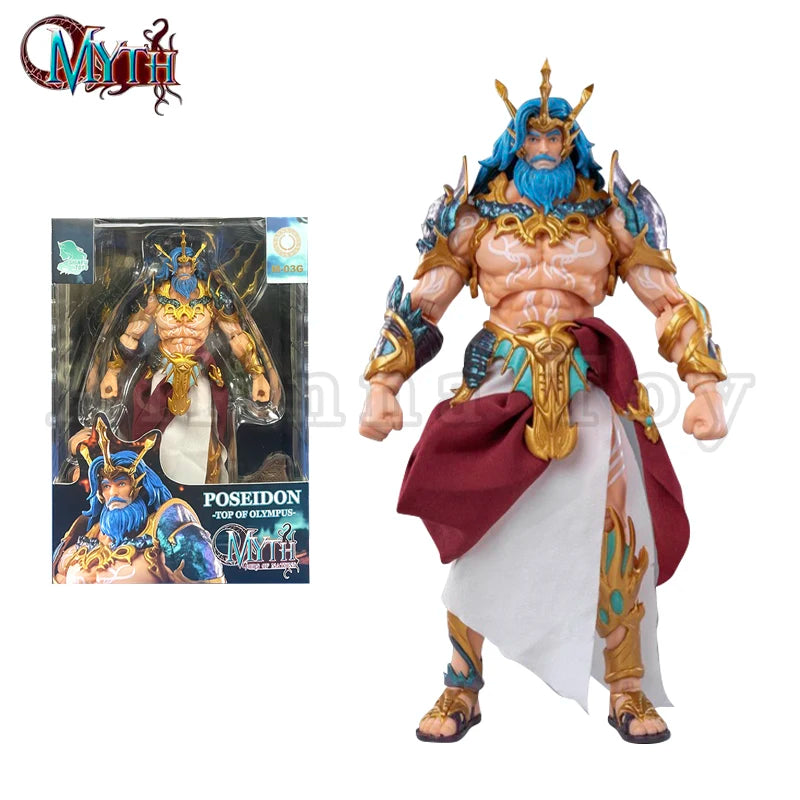 Shinfu Toys 1/12 Action Figure Myth Gods Zeus Hades Poseidon Anime Model For Gift