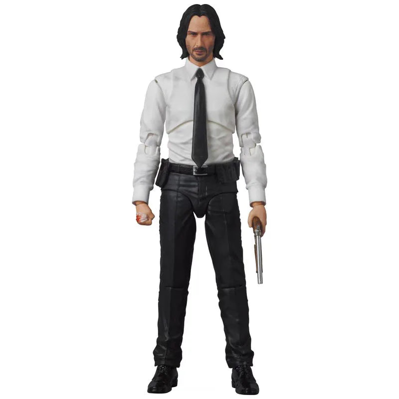 16CM MAFEX 212 John Wick:Chapter 4 Killer God John Wick  Anime Handmade Action Figures Desktop Case Decoration Ornament Gift