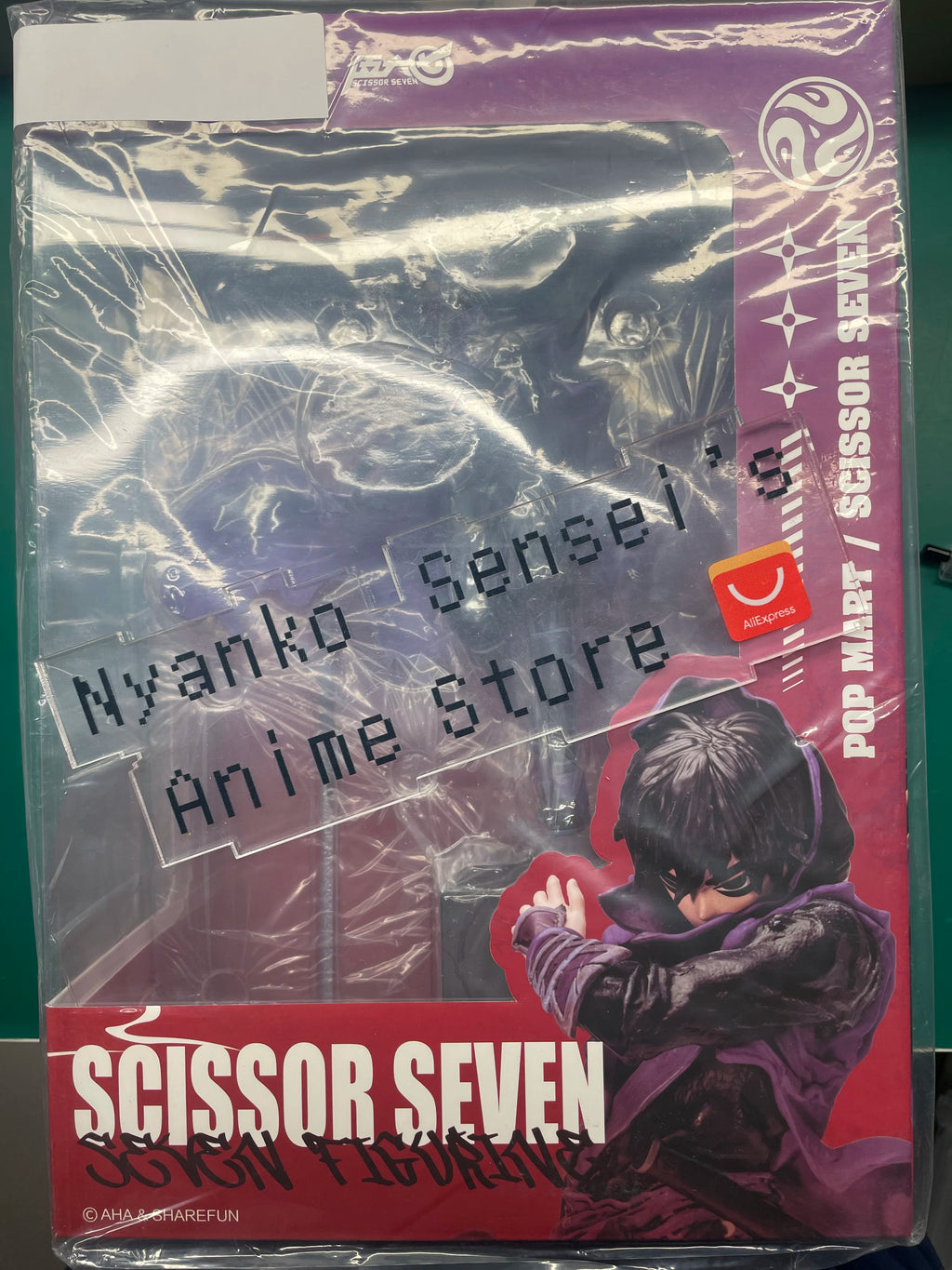GOONG STUDIO Wu Liuqi & Seven Action Figure Chinese Anime Scissor Seven Figure Anime Model Anime Models Toy Gift Collectible