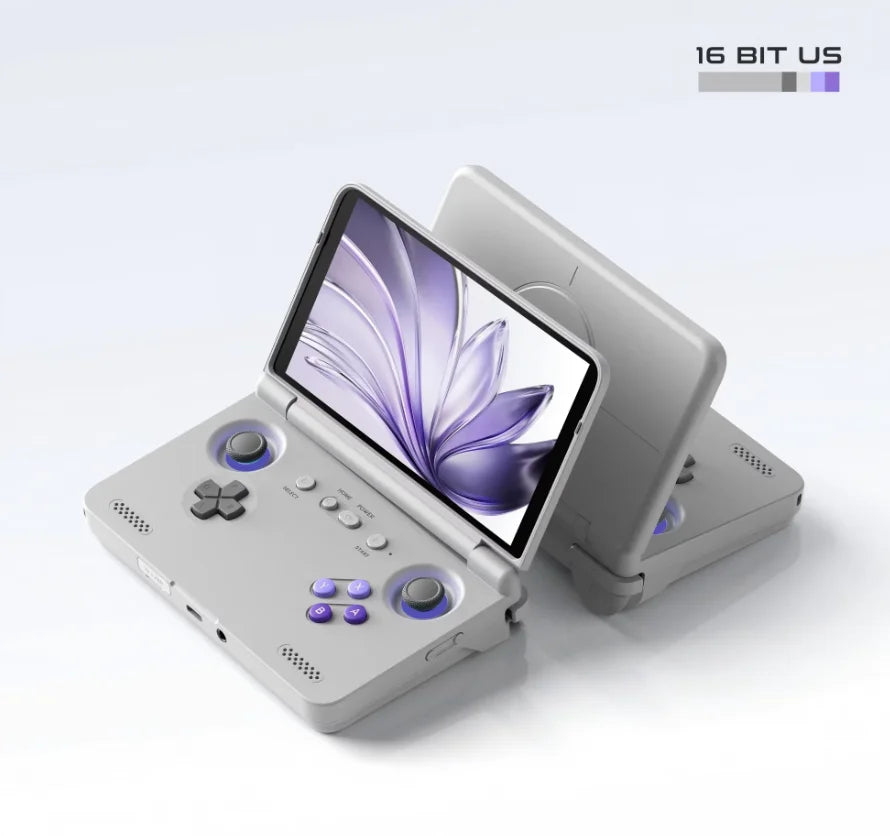 Retroid Pocket Flip 2 Handheld Game Console Android13 5.5 Inch AMOLED Touch Screen Video Player Wifi Bluetooth PSP PS2