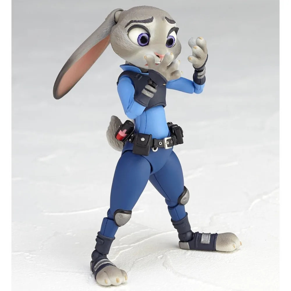 100% in Stock Original Genuine Kaiyodo Zootopia Judy Hopps Anime Character Action Figure Finished Model Gift