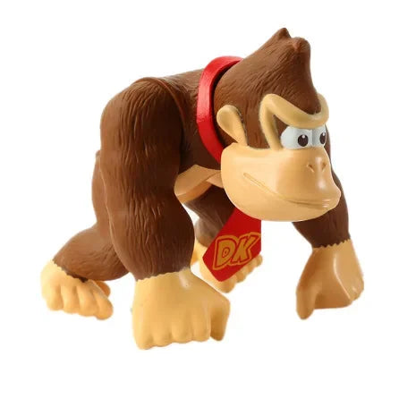 Super Mario Bros Action Figure Toys Toad Peach Luigi Yoshi Donkey Kong Wario Anime Model Ornaments For Children Birthday Gift
