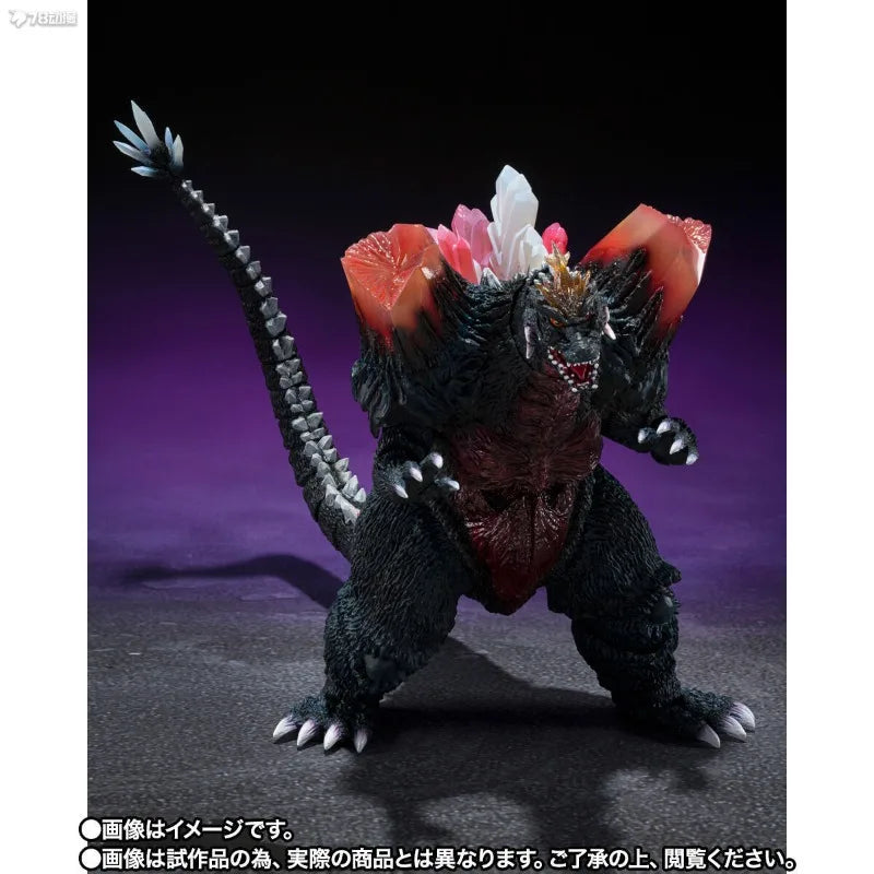 Bandai S.H.MonsterArts Finished Product Movable Monster Space Godzilla Fukuoka Battle Anime Model Toys Model Gifts for Boys