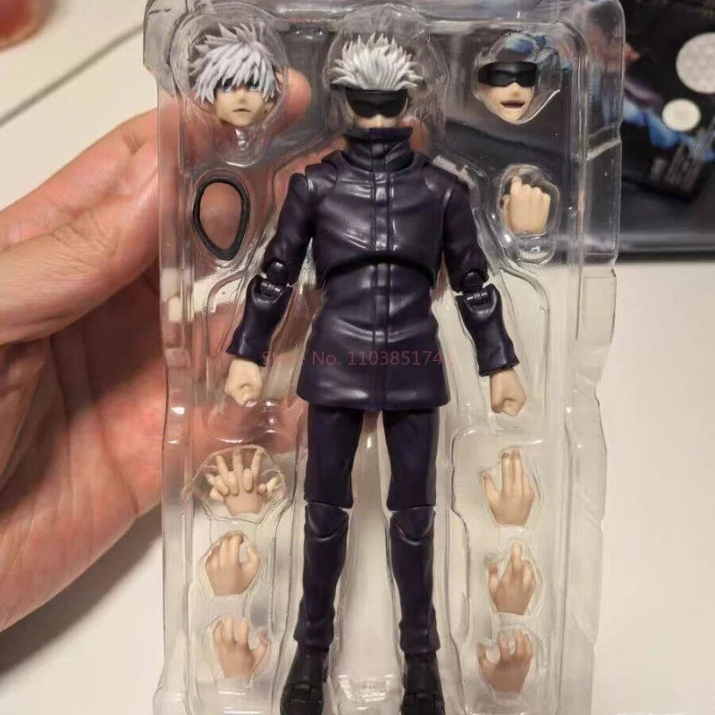 Bandai Original Shfiguarts Jujutsu Kaisen Figure Gojo Satorugeto Suguru Fushiguro Megumi Kugisaki Nobara Anime Model Toy Dolls