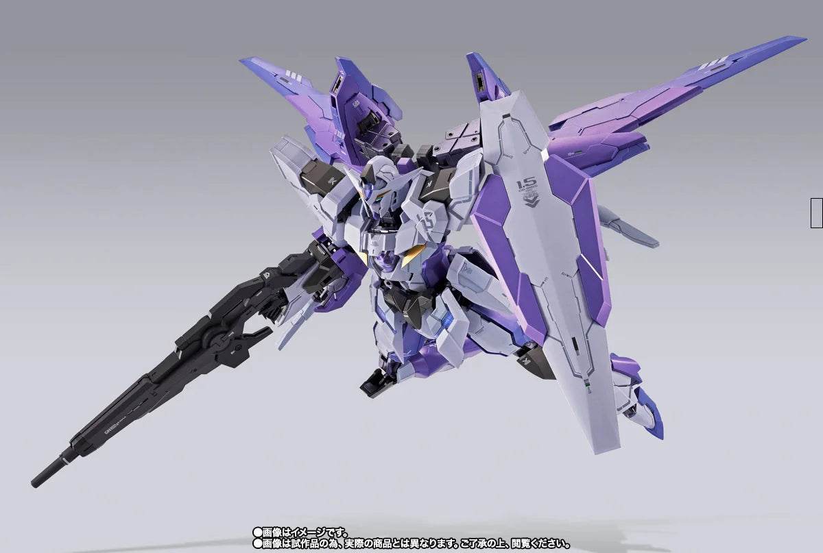 In Stock Genuine BANDAI METAL BUILD Mobile Suit Gundam 00 Revealed Chronicle 1.5 Gundam Figure Anime Action Assembled Model Toy