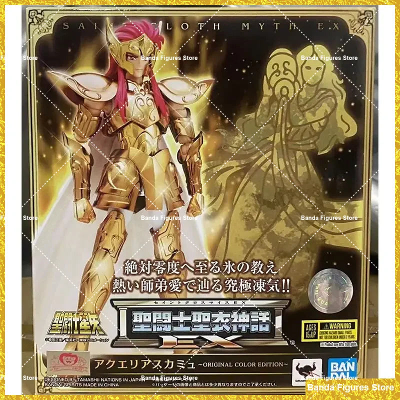 Original BANDAI Saint Cloth Myth AQUARIUS CAMUS ORIGINAL COLOR EDITION In Stock Anime Action Collection Figures Model Toys
