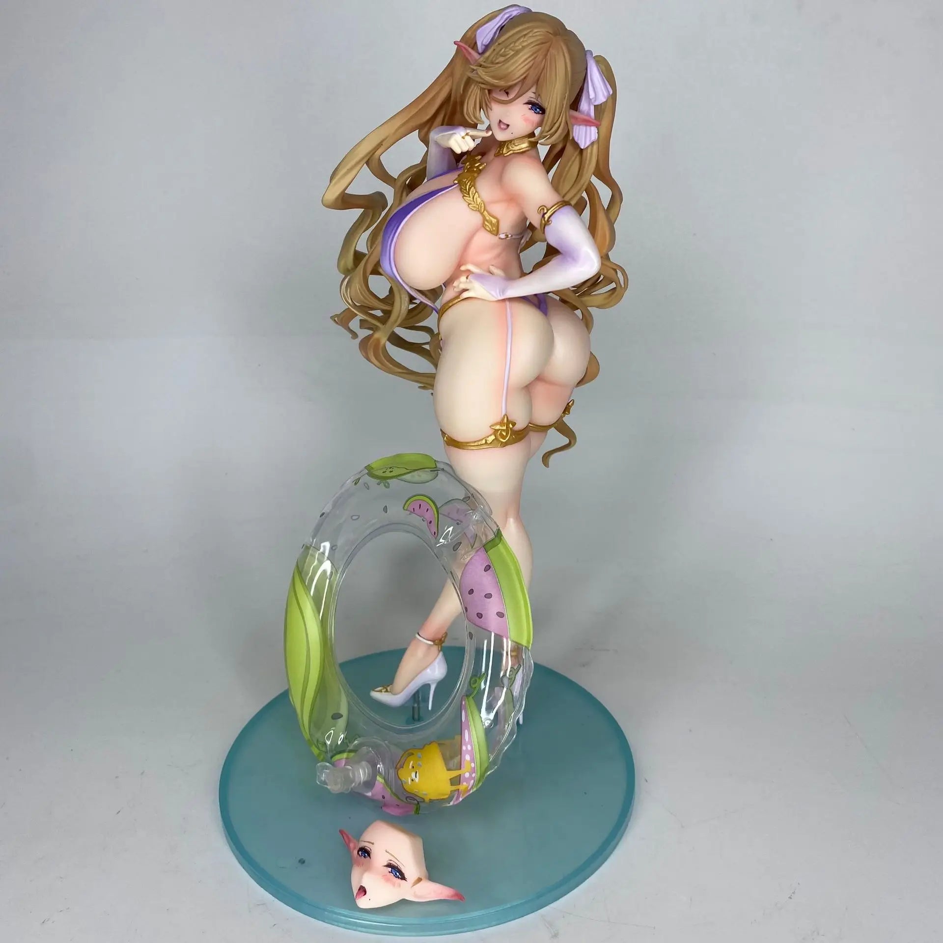 Anime Periphery Sexy Beautiful Girls 24cm Mama Tiana Bathing Suit Ver Figure Desktop Model Ornaments High Quality Toy Gifts