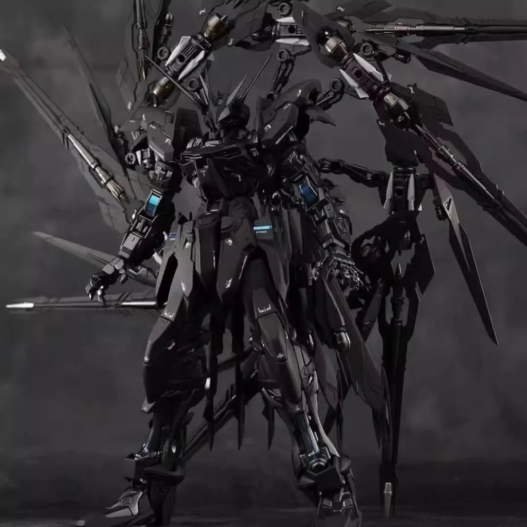 High Quali Random Premium Model  Assembly Snow Girl Guan Yu Ao Bing Mecha Toy Robot Series Collectible Adult Hobby