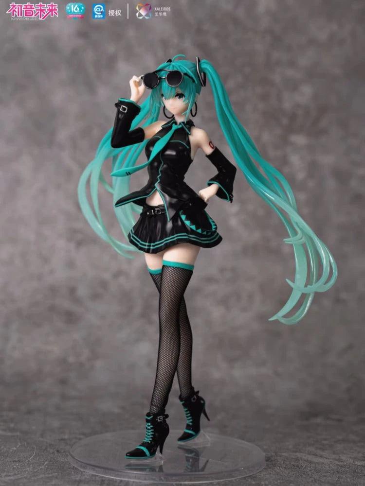 New Original Hatsune Miku Figure Stylist 16th Birthday Commemoration Anime Collection Model Action Figurine Doll Xmas Toys Gift