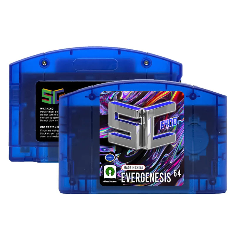 SC64 Open Source Game Card 5000 in 1 N64 Game Cartridge For Nintendo 64 Game Card free TF Card Compatibility Support 64DD Game