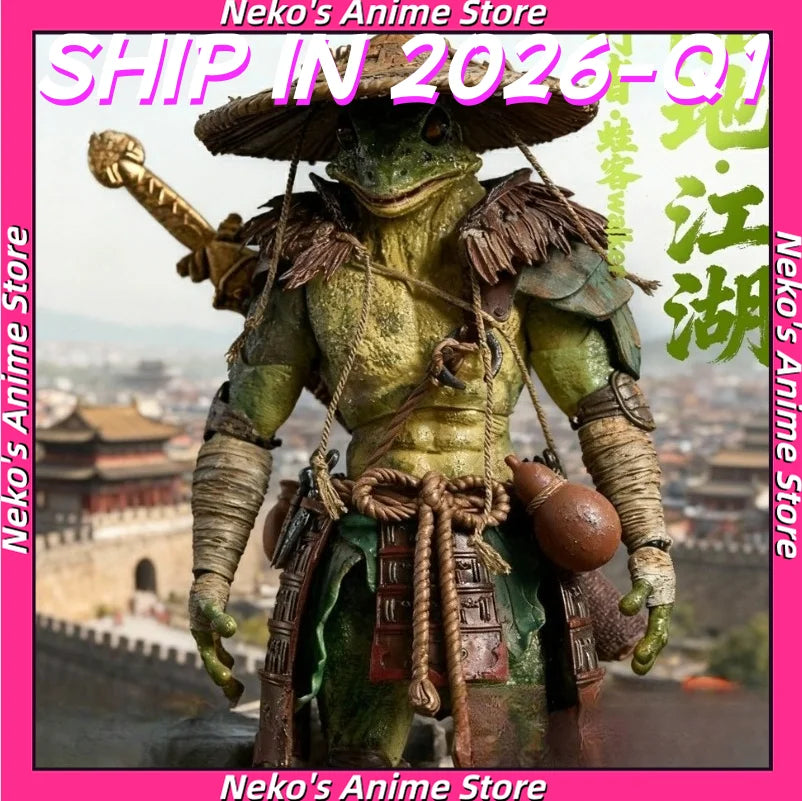 【Pre-Order】LuMeng Tongwan Toys LP-0001 Jianghu Series Wanderer Frog Traveler Action Figure Trendy Toys Desktop Doll Collectibles