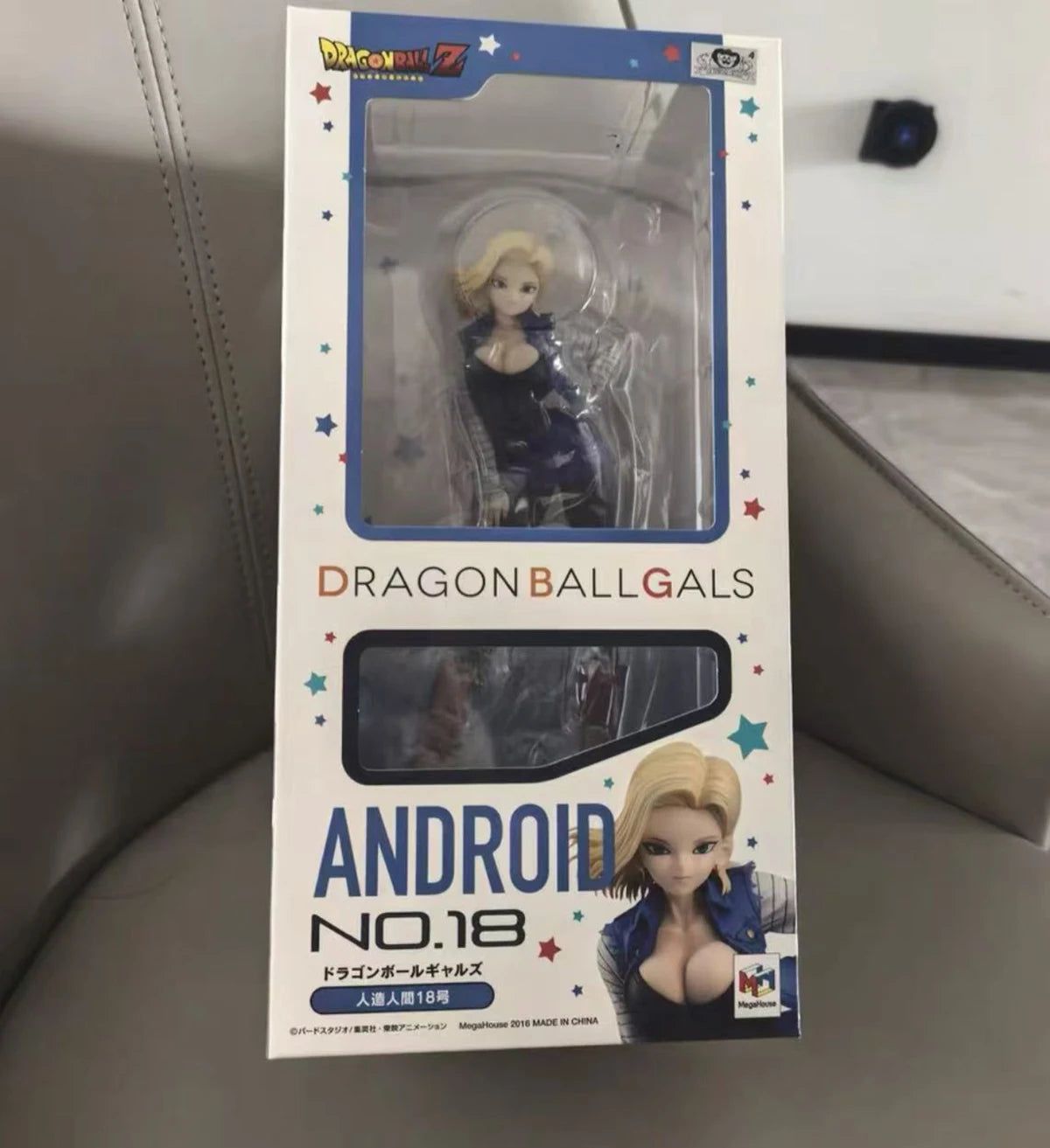 100% Original in Stock MegaHouse Dragon Ball Gals Dragon Ball Z Android 18 Model Toys Anime Figure Collection Series Model Toys