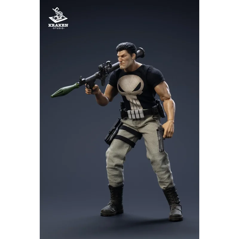 Kraken Studio 1/12 Criminal Nemesis Punisher Action Figure Model Toys Collection Gifts