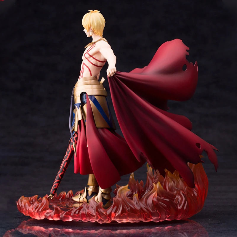 Anime Products Gilgamesh Aka From Fate/Stay Night 1/8 Action Figures Statue Box Handheld Desktop Decoration Model Boy Toy Gift2