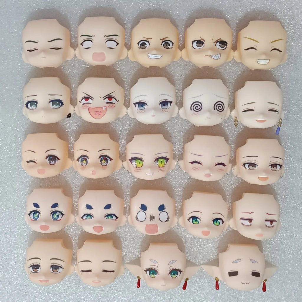 lapulasi GSC Clay Man Face doll face hair doll accessories