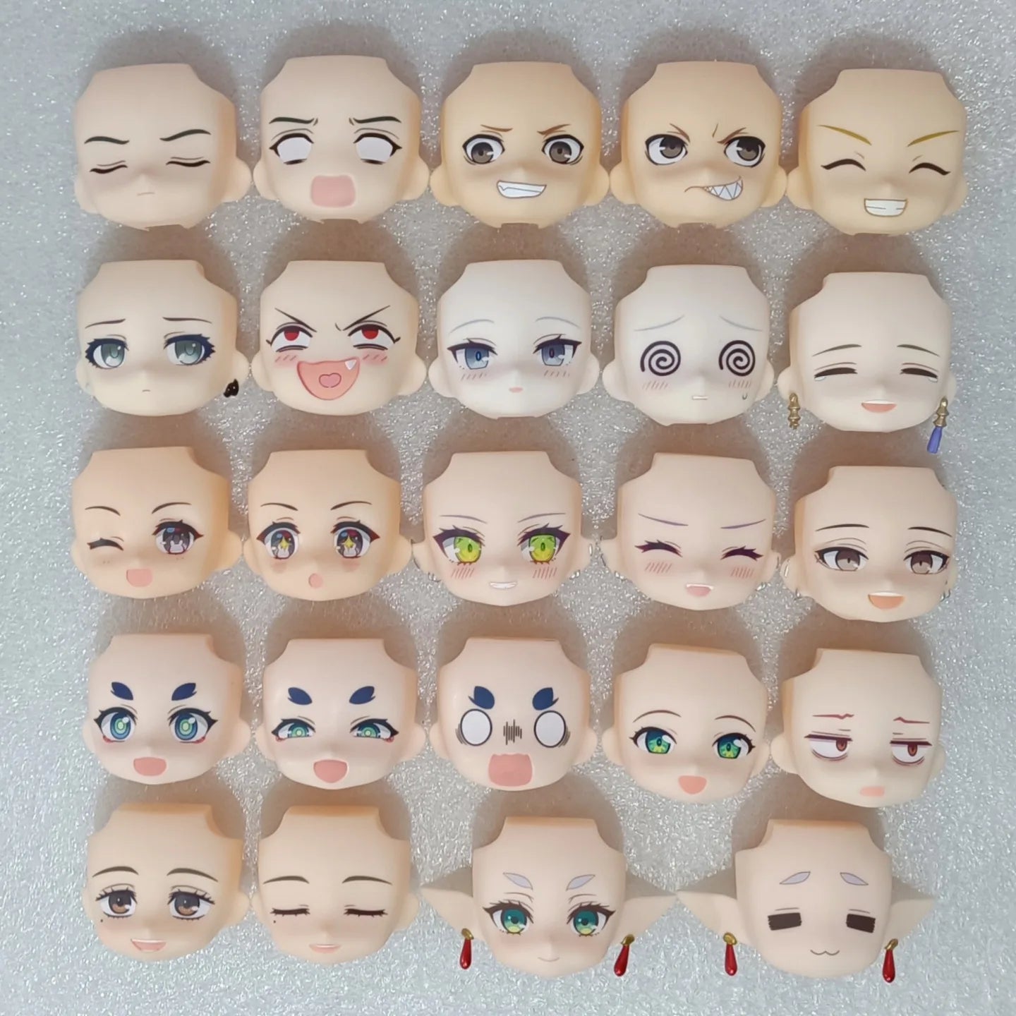 lapulasi GSC Clay Man Face doll face hair doll accessories
