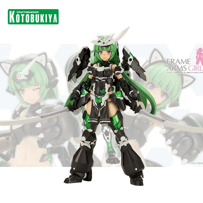 Genuine Kotobukiya FRAME ARMS GIRL FG161 Wrecking Moon Original Action Figure Collectible Model Statuette Doll Ornament Gift