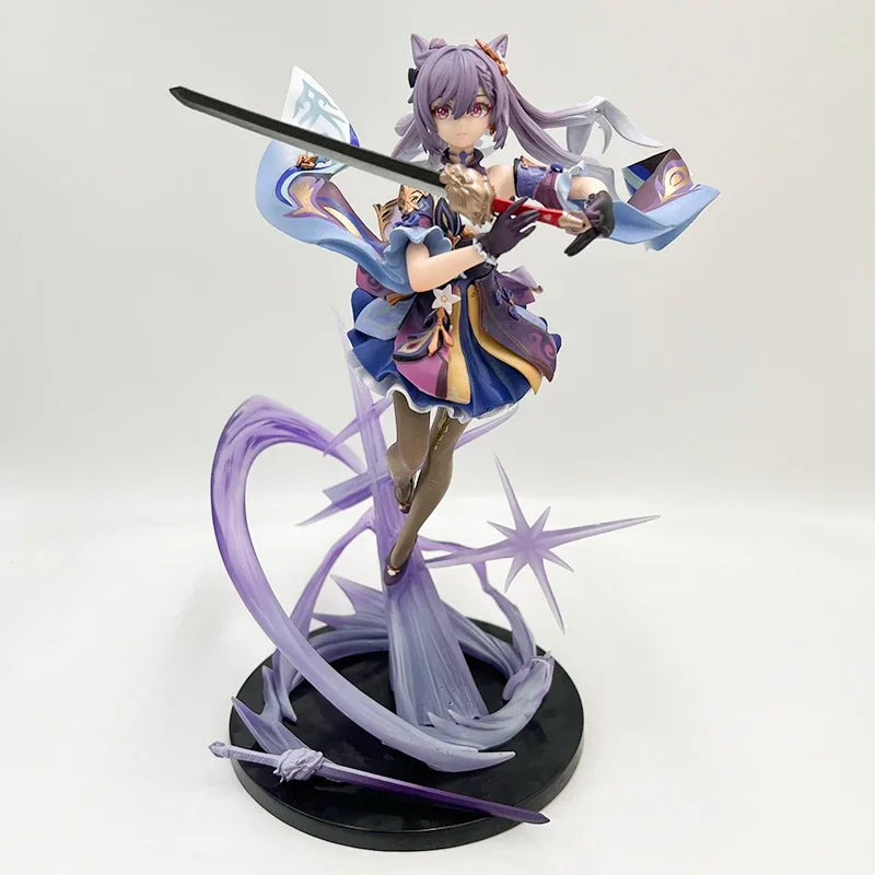 28cm Nilou Anime Figure Mona/Nahida Action Figure Raiden Shogun/Ningguang Figurine Collectible Model Doll Toys Gifts