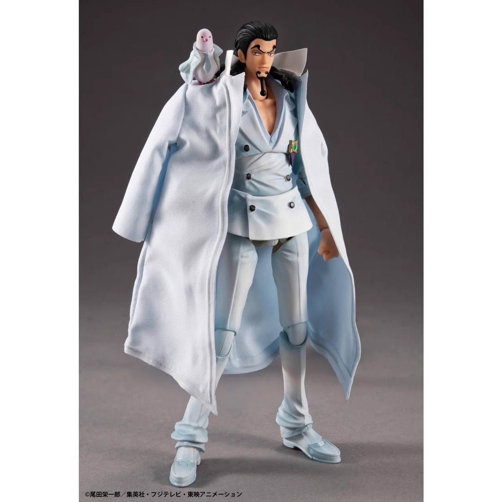 Original MegaHouse One Piece Hattori Rob Lucci Variable Action Heroes Ver. 1.5 Anime Figure Toys PVC Model Collection