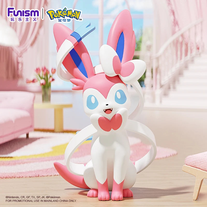 Funism Large Size Pokemon Action Figure Set - Charmander Squirtle Bulbasaur Gengar Anime Collectible Toys Gift For Fans