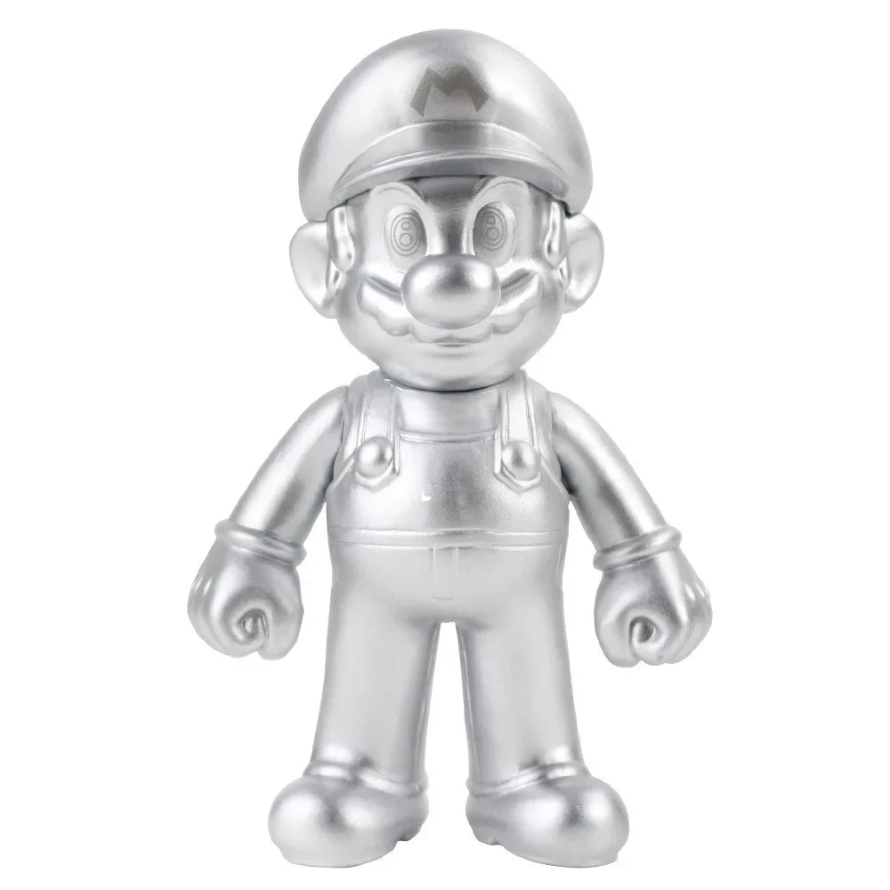 Super Mario Bros Action Figure Toys Toad Peach Luigi Yoshi Donkey Kong Wario Anime Model Ornaments For Children Birthday Gift
